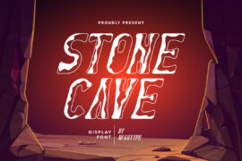 Stone Cave Demo Font