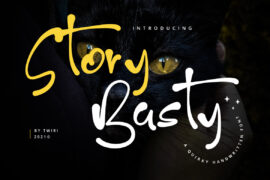 Story Basty Font