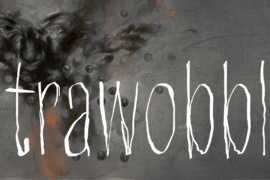 Strawobbly Font