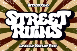 Street Ruins DEMO Font
