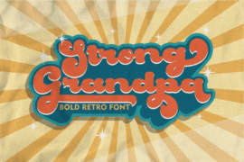 Strong Grandpa Font