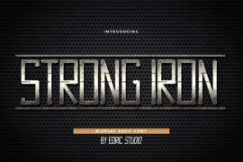 Strong Iron Demo Font Family