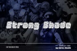 Strong Shade Demo Font