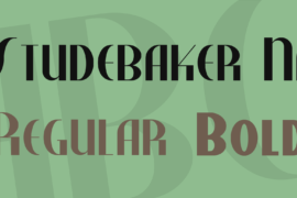 Studebaker NF Font Family