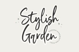 Stylish Garden Font