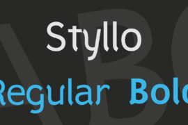 Styllo Font Family