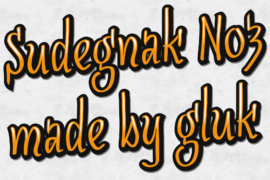 SudegnakNo3 Font Family