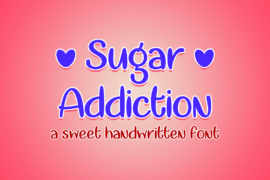 Sugar Addiction Font