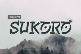 SUKORO Font