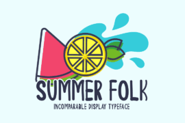 Summer Folk Font