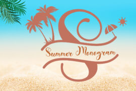 Summer Monogram Font Family