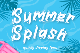 Summer Splash Font Family