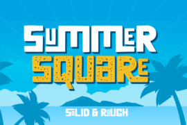 Summer Square Font Family