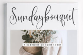 SundayBouquet Font