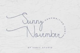 Sunny November Demo Font