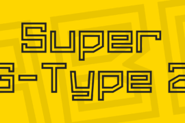 Super G-Type 2 Font