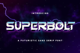 SUPERBOLT Font