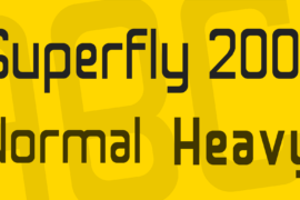 Superfly 2001 Font Family