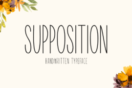 Supposition Font
