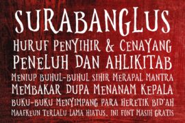 Surabanglus Font