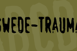 Swede-Trauma Font