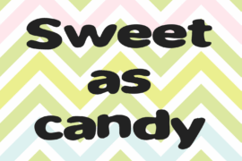 Sweet as candy Font