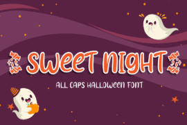 Sweet Night – Personal Use Font