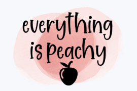 Sweet Peach Font Family