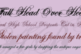 SWEETCORRECTION ROTH Font