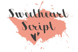 Sweetheart Script Font