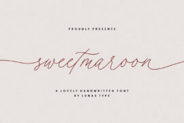 Sweetmaroon Font