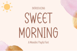 SweetMorning Font