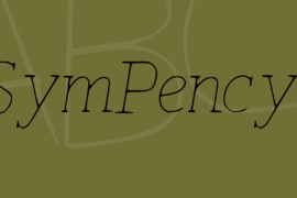 SymPencyl Font