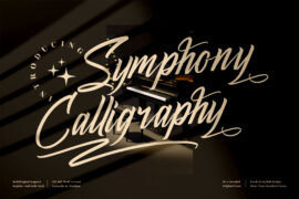 Symphony Calligraphy Font Family