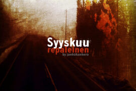 Syyskuu repaleinen Font