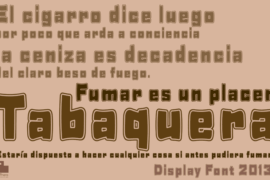 Tabaquera Font
