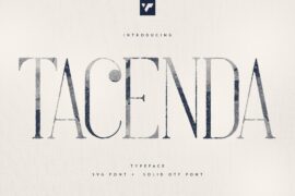 Tacenda Demo Font