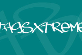 TagsXtreme Font