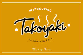 Takoyaki Font