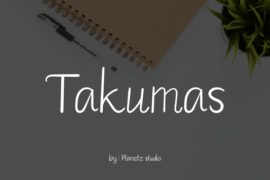 Takumas Font