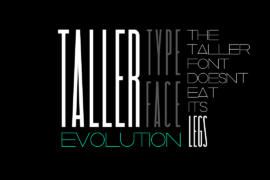 Taller Evolution Rev Font