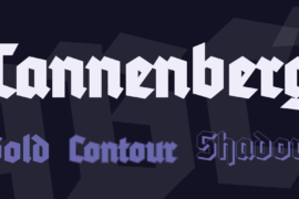 Tannenberg Font Family