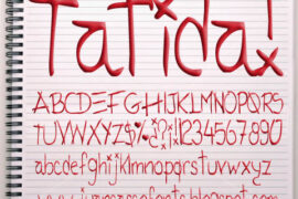 Tatida! Font