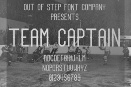 Team Captain Font