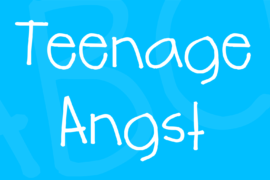Teenage Angst Font