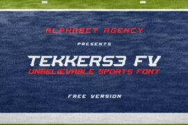 Tekkers 3 FV Font
