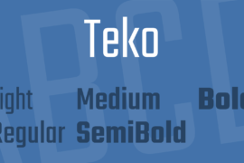 Teko Font Family