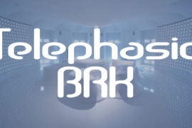 Telephasic BRK Font