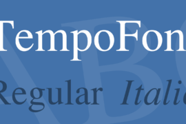 TempoFont Font Family