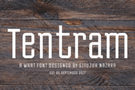 Tentram Font Family